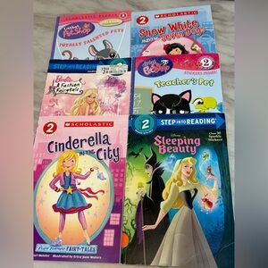 Scholastic level two readers six total